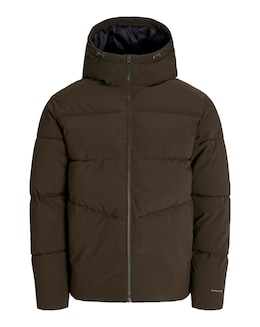 Jack &amp; Jones Global Puffer Coat - Brown