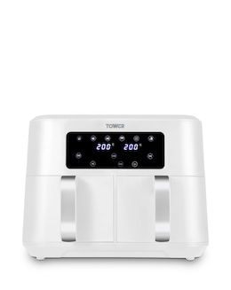 Tower Vortx White 8.5L Dual Basket Air Fryer