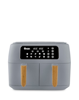 Swan Nordic Grey 8L Digital Dual Basket Air Fryer