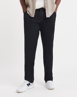 D555 Big &amp; Tall Cedric Tapered Fit Stretch Jeans - Indigo