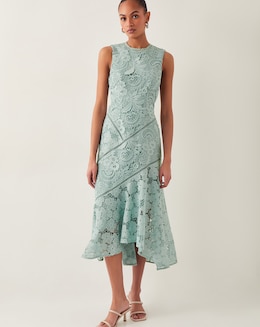 Monsoon Gianna Lace Midi Dress