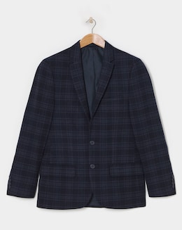 Regular Fit Check Suit Jacket