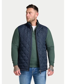 Raging Bull Quilted Gilet Navy