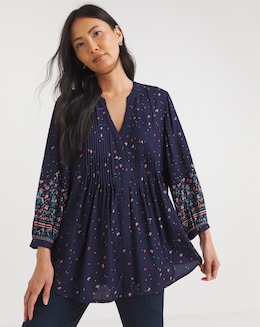 Julipa Pintuck Blouse