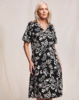 Julipa Pure Cotton Jersey Shift Dress