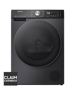 Hisense 5S Series DH5S102BB 10kg Heat Pump Tumble Dryer