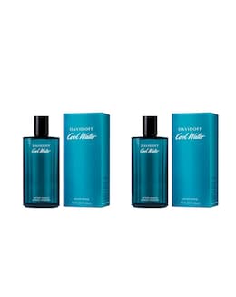 Davidoff Coolwater Men Aftershave Splash 125ml Buy One Get One Free