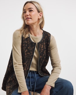 Borg Longline Gilet