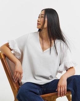 Frill Sleeve Top