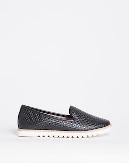 Cushion Walk Albertcut Interweave Loafer E Fit