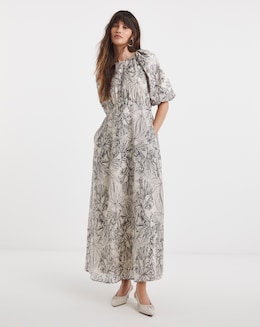 Bubble Sleeve Dress