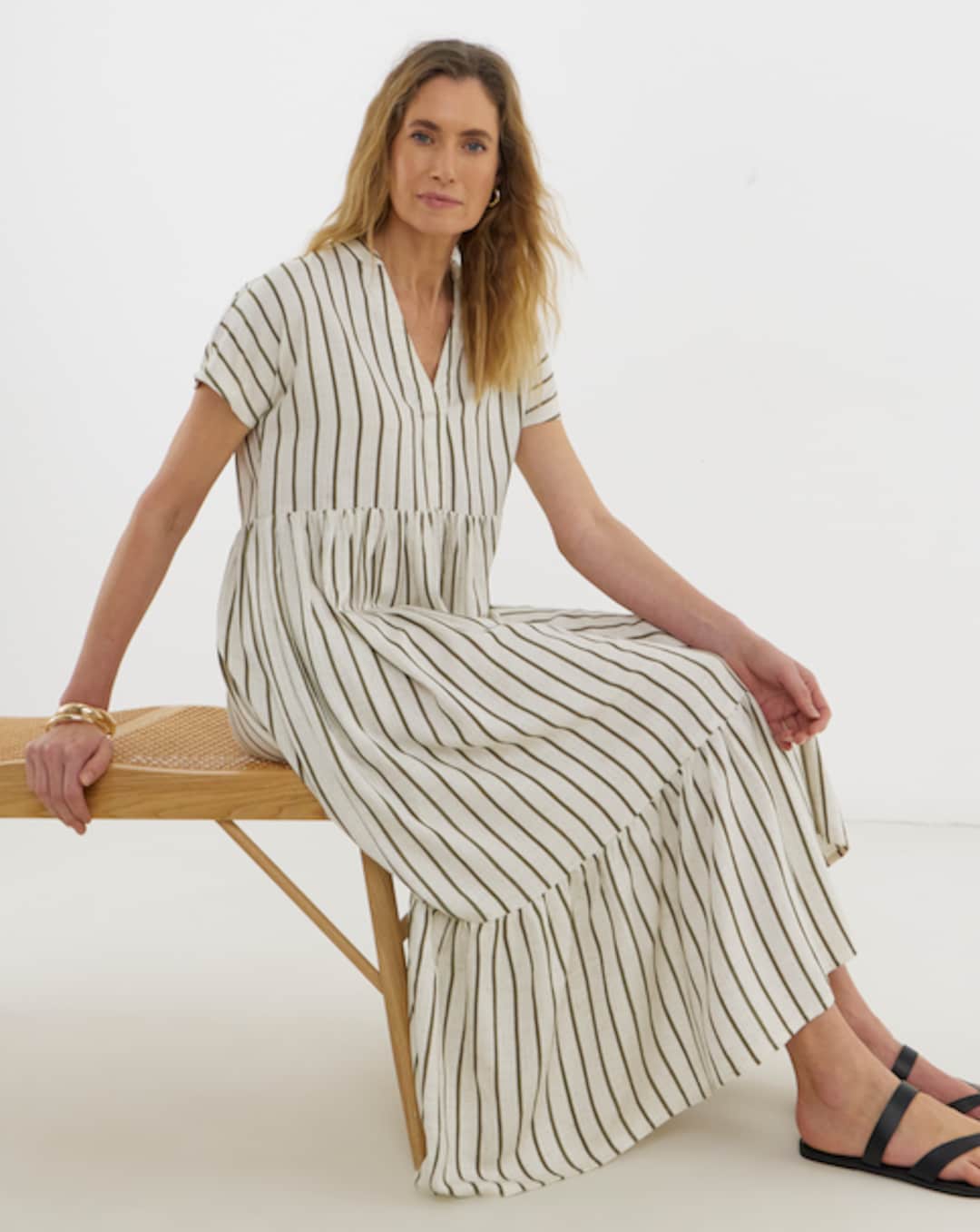 chinese dress ladies Long Sleeve Maxi Smock Dress Beginner Sewing Pattern – Rosys Patterns