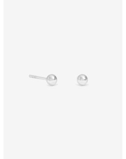 Simply Silver Sterling Silver 925 Polished Ball Stud Earrings