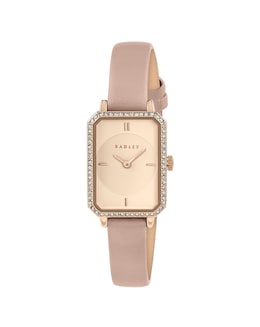 Radley Pink Leather Strap Watch