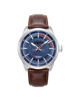 Timberland Dark Brown Leather Watch