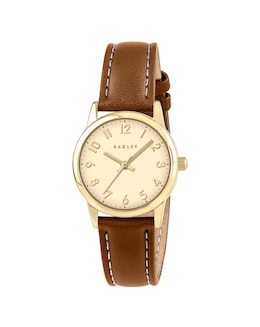Radley Cognac Leather Strap Watch
