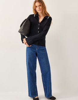 Monsoon Bray Flute Sleeve Cardigan