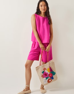Monsoon Lucy Button Tank Top