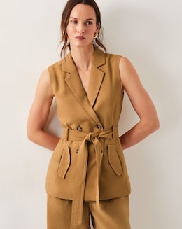 Monsoon Nina Double Breasted Waistcoat