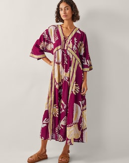 Monsoon Amisha Kaftan Midi Dress