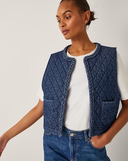 Monsoon Martha Quilted Waistcoat