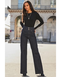 Sosander Contour Waist Wide Leg Jean