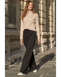 Sosandar Super Soft Wide Leg Trouser
