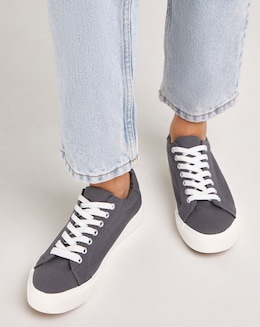 Busselton Lace Up Leisure Pumps - Standard Fit (D)