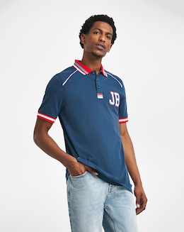 Joe Browns Badged Polo Shirt Long Length