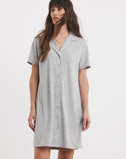 Pretty Lounge Moon &amp; Star Print Nightie