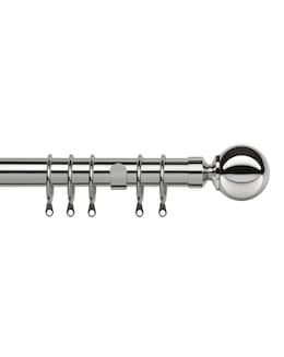 25-28mm Ball Extendable Curtain Pole Set