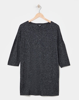 Soft Touch Pocket Longline Top