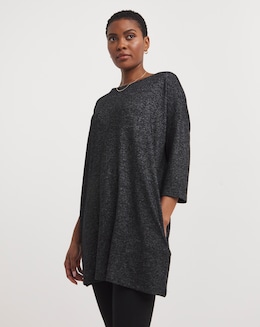 Soft Touch Pocket Longline Top