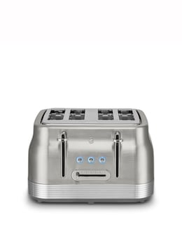 Swan Retro Revive 4 Slice Toaster Stainless Steel