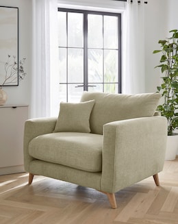 Beckett Chenille Snuggle Chair