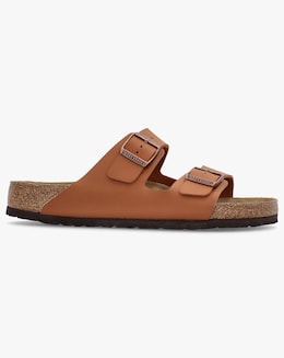 Birkenstock Men's Arizona Ginger Birko-Flor Two Bar Mules Standard Fit