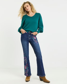 Joe Browns Embroidered Jeans