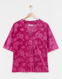 Julipa Embossed Velour Top