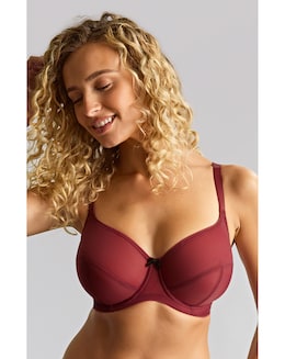 Panache Tango Essence Balcony Wired Bra Cherry Red