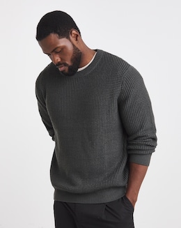 Jack &amp; Jones Global Knitted Jumper - Grey