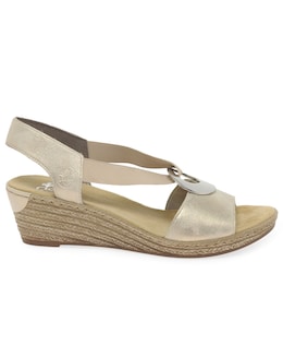 Rieker Alula Womens Standard Fit Wedges