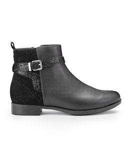 Hotter Haydock Wide Fit Ankle Boot