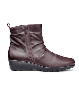 Hotter Milton Wide Fit Wedge Boot