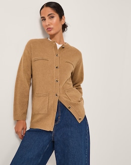 Monsoon Bella Braid Pocket Cardigan