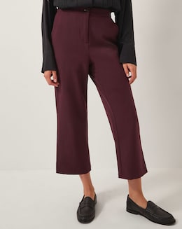Monsoon Julia Straight Crop Trousers