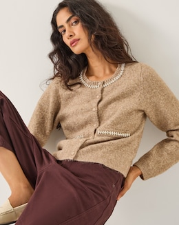 Monsoon Evie Embellished Cardigan