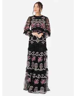 Maya Deluxe Embroidered Dress