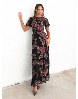 Maya Deluxe Embellished Dress