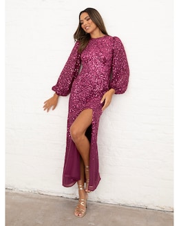 Maya Deluxe Sequined Dress