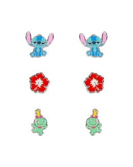 Stitch Stud Earring Set